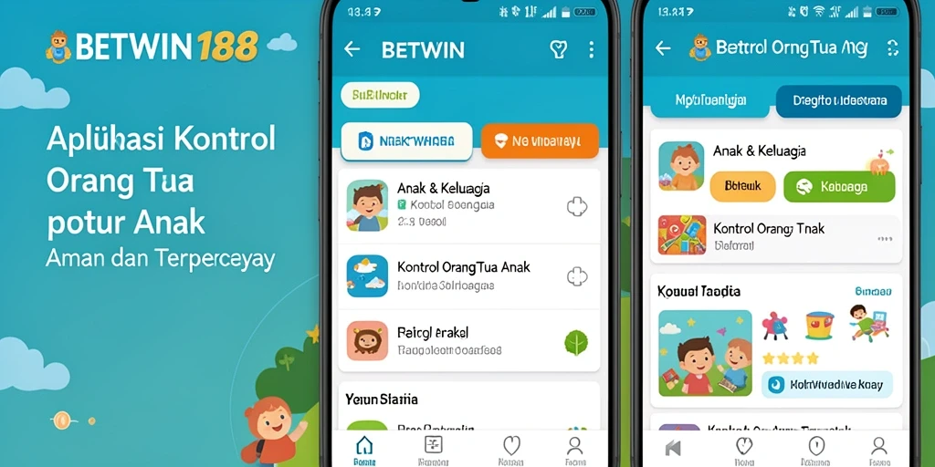 Tampilan antarmuka BETWIN188 yang intuitif dan ramah pengguna.